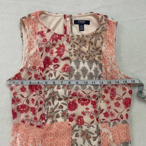 Chaps Floral Midi Dress - Picture 5 of 8